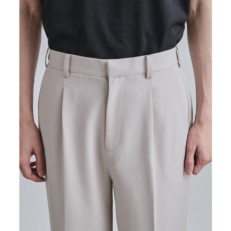 【セットアップ対応】360度ストレッチ ワイドストレートパンツ | tk.TAKEO KIKUCHI | 詳細画像17 