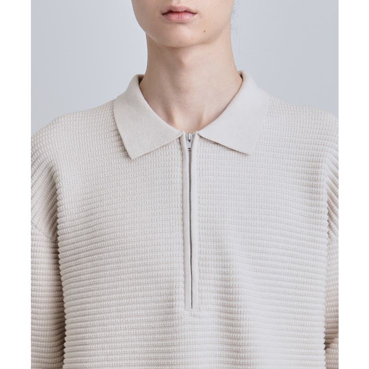ハーフジップニットポロシャツ | tk.TAKEO KIKUCHI | 詳細画像26 