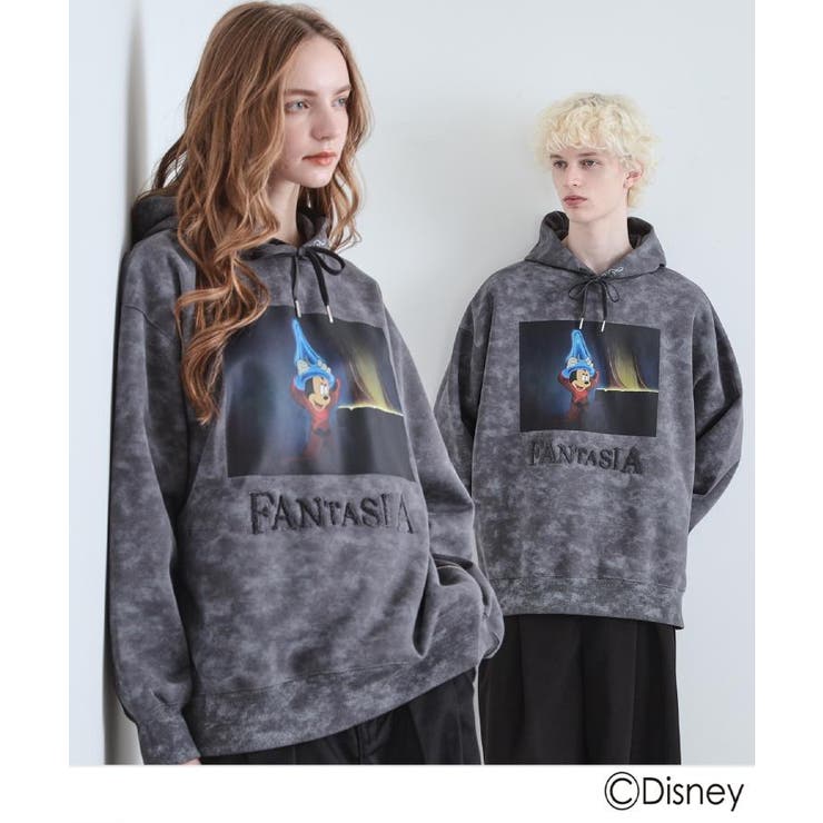 グレー(112) | ディズニーカプセルコレクション『ファンタジア』パーカー | tk.TAKEO KIKUCHI