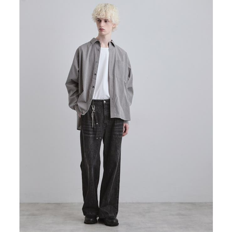 ワイドストレートレッグデニム | tk.TAKEO KIKUCHI | 詳細画像7 