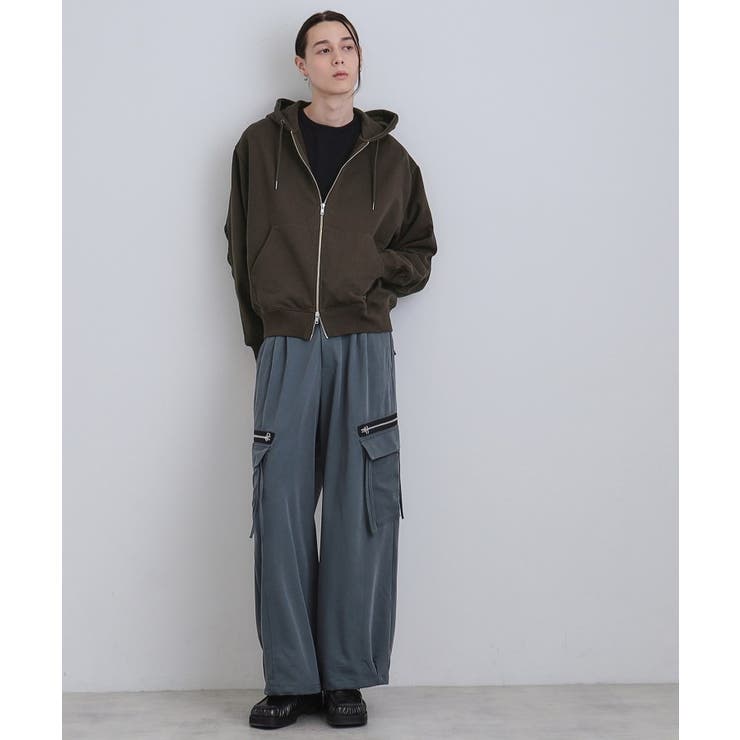 アームシャーリングジップパーカー | tk.TAKEO KIKUCHI | 詳細画像11 