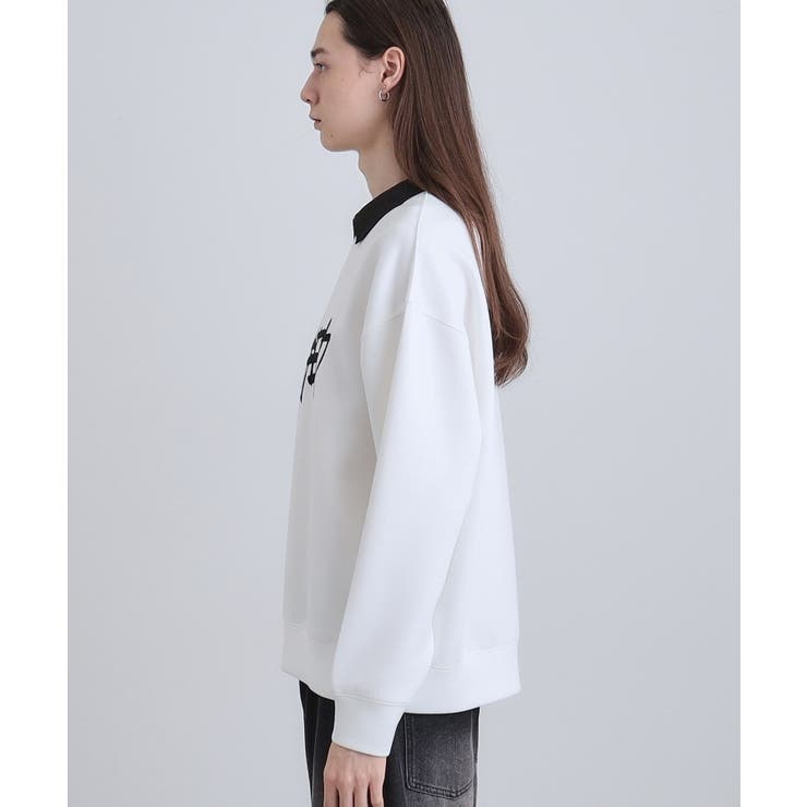 レタードエンブロレイヤーカラーカットソー | tk.TAKEO KIKUCHI | 詳細画像15 