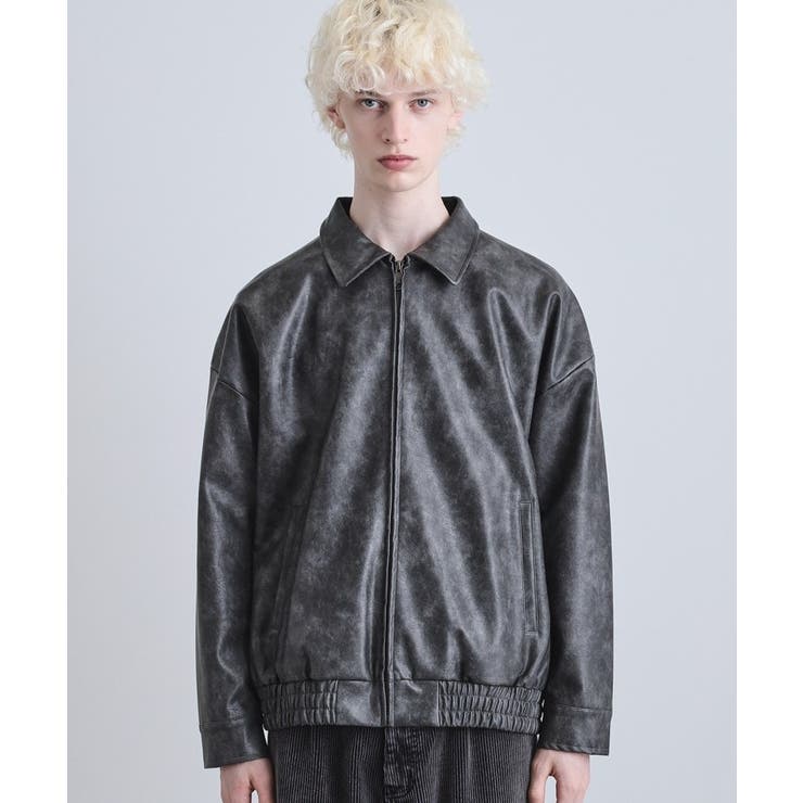 ヴィンテージライクジップアップブルゾン | tk.TAKEO KIKUCHI | 詳細画像30 