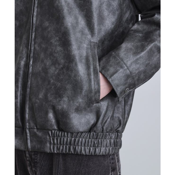 ヴィンテージライクジップアップブルゾン | tk.TAKEO KIKUCHI | 詳細画像35 