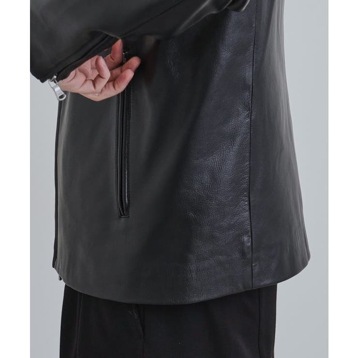 【本革】ラムレザーシングルライダース | tk.TAKEO KIKUCHI | 詳細画像11 