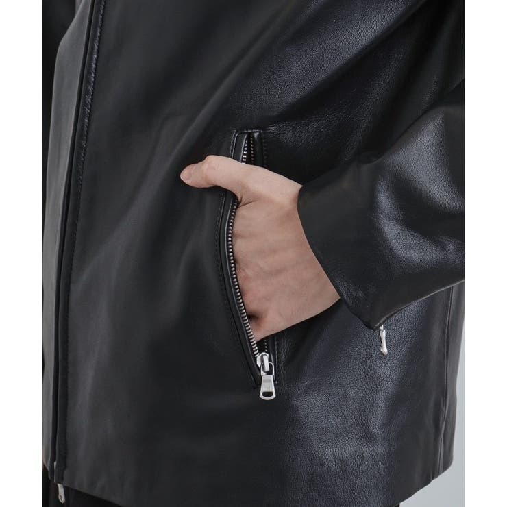 【本革】ラムレザーシングルライダース | tk.TAKEO KIKUCHI | 詳細画像12 