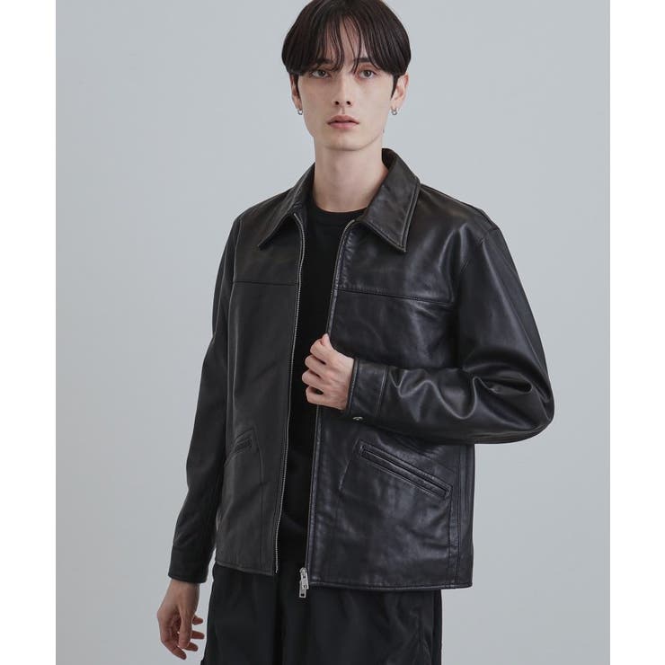 【本革】レザースポーツジャケット | tk.TAKEO KIKUCHI | 詳細画像13 