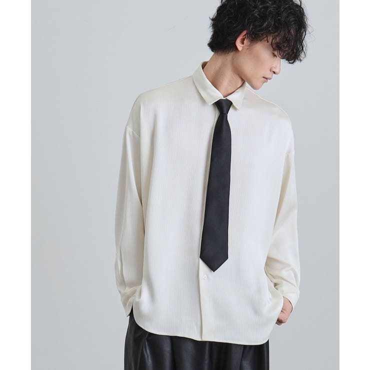ホワイト(001) | 【ネクタイ付】ヨウリュウシャツ | tk.TAKEO KIKUCHI
