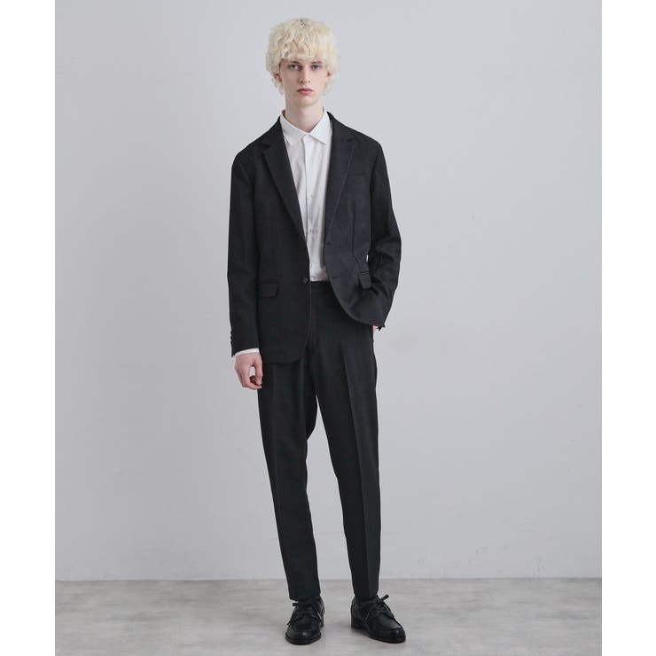 【上下2点セット】洗えるピンヘッドストレッチセットアップ/ビジネスOK | tk.TAKEO KIKUCHI | 詳細画像10 