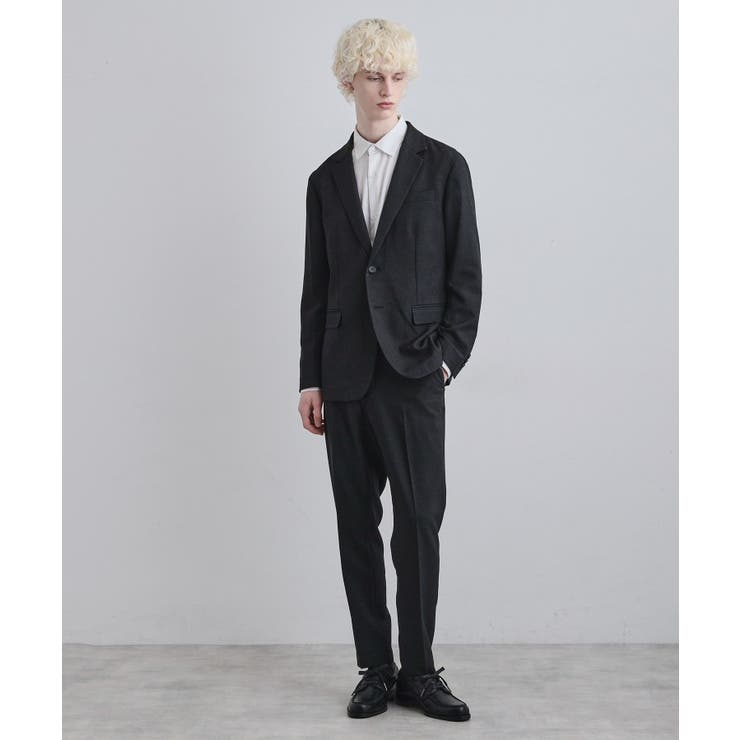 【上下2点セット】洗えるピンヘッドストレッチセットアップ/ビジネスOK | tk.TAKEO KIKUCHI | 詳細画像11 