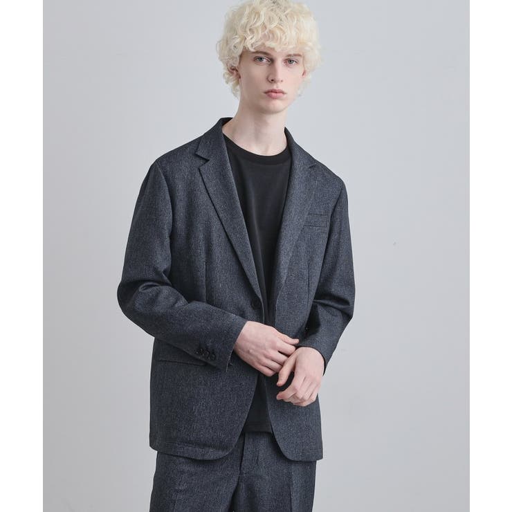 【上下2点セット】洗えるピンヘッドストレッチセットアップ/ビジネスOK | tk.TAKEO KIKUCHI | 詳細画像18 