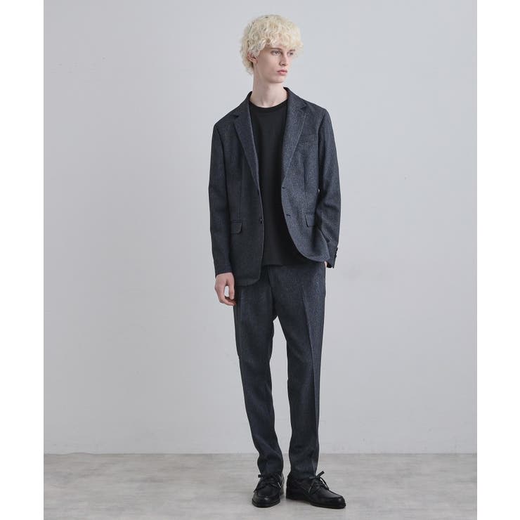 【上下2点セット】洗えるピンヘッドストレッチセットアップ/ビジネスOK | tk.TAKEO KIKUCHI | 詳細画像21 