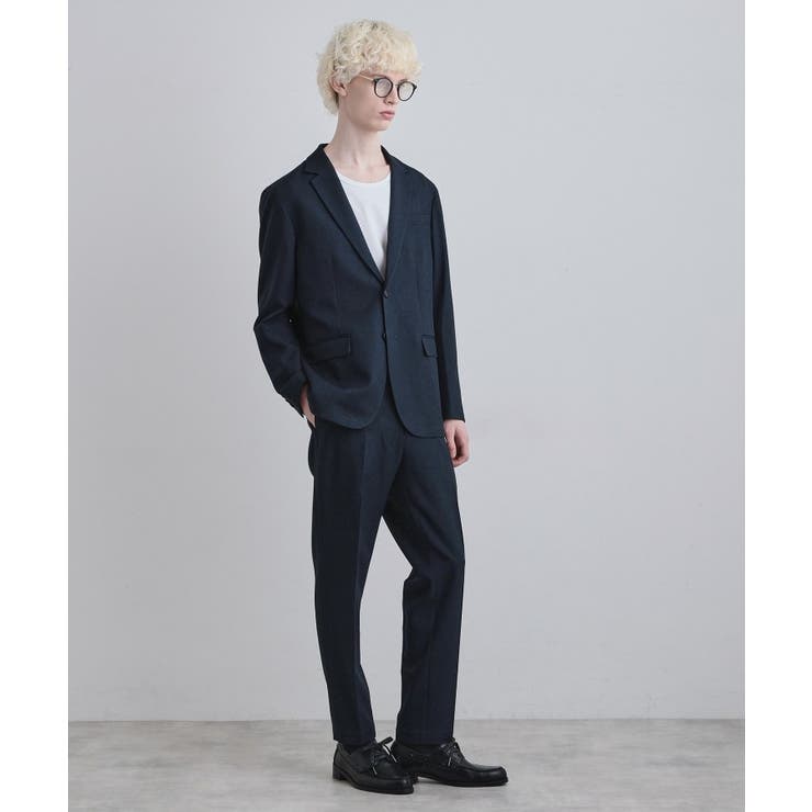 【上下2点セット】洗えるピンヘッドストレッチセットアップ/ビジネスOK | tk.TAKEO KIKUCHI | 詳細画像38 