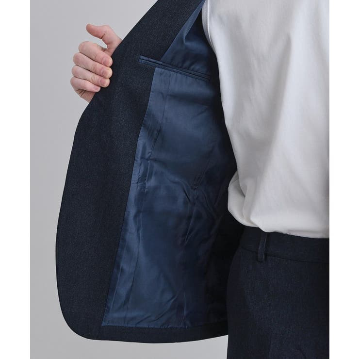 【上下2点セット】洗えるピンヘッドストレッチセットアップ/ビジネスOK | tk.TAKEO KIKUCHI | 詳細画像50 