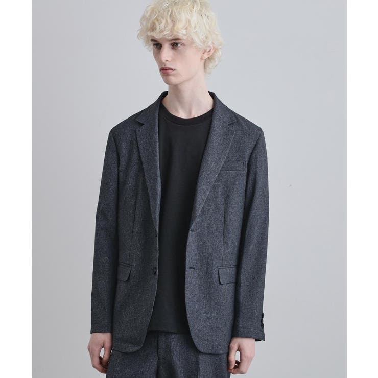 【上下2点セット】洗えるピンヘッドストレッチセットアップ/ビジネスOK | tk.TAKEO KIKUCHI | 詳細画像17 