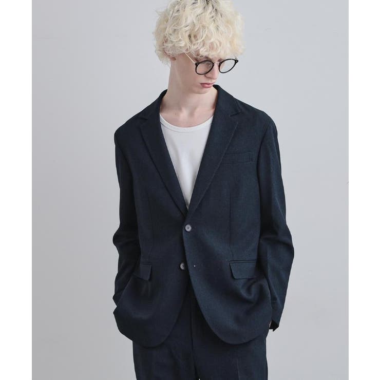 【上下2点セット】洗えるピンヘッドストレッチセットアップ/ビジネスOK | tk.TAKEO KIKUCHI | 詳細画像26 