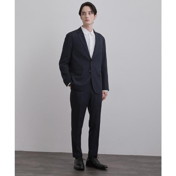 【上下2点セット】洗えるピンヘッドストレッチセットアップ/ビジネスOK | tk.TAKEO KIKUCHI | 詳細画像32 