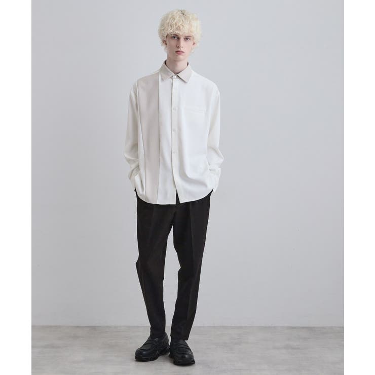 パネルカット ジップシャツ | tk.TAKEO KIKUCHI | 詳細画像3 