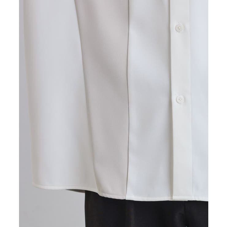 パネルカット ジップシャツ | tk.TAKEO KIKUCHI | 詳細画像16 