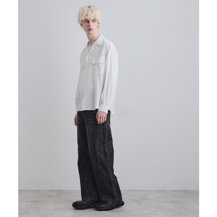 シアーストライプシャツ | tk.TAKEO KIKUCHI | 詳細画像3 