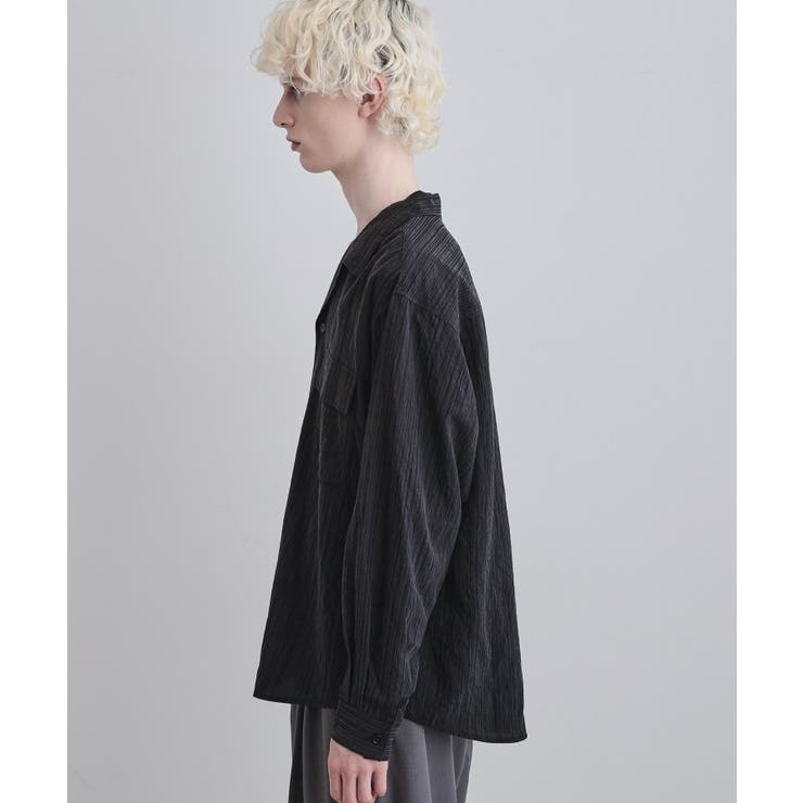 シアーストライプシャツ | tk.TAKEO KIKUCHI | 詳細画像17 