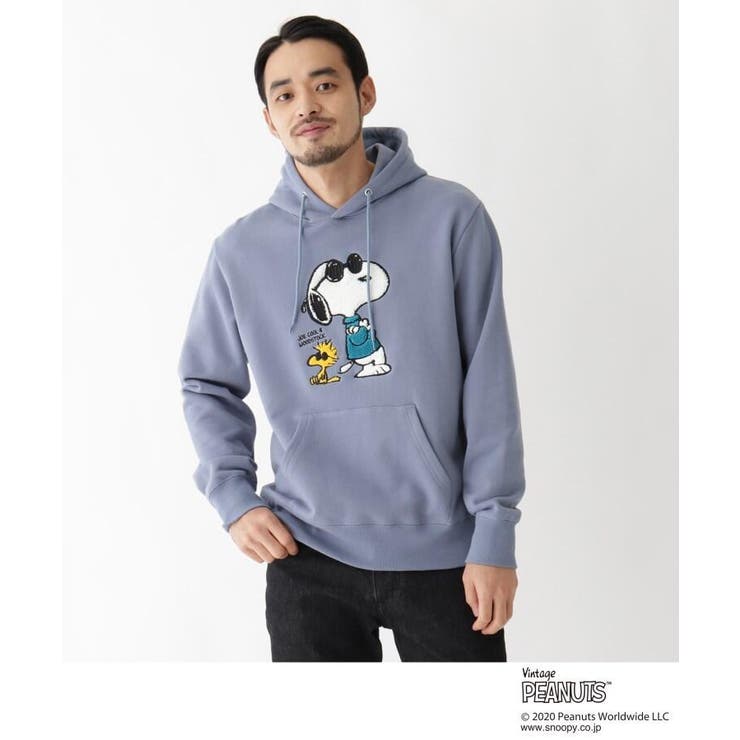 ピーナッツ Peanuts別注 スヌーピー スウェットパーカー 品番 Wrdw Base Station ベースステーション のメンズ ファッション通販 Shoplist ショップリスト