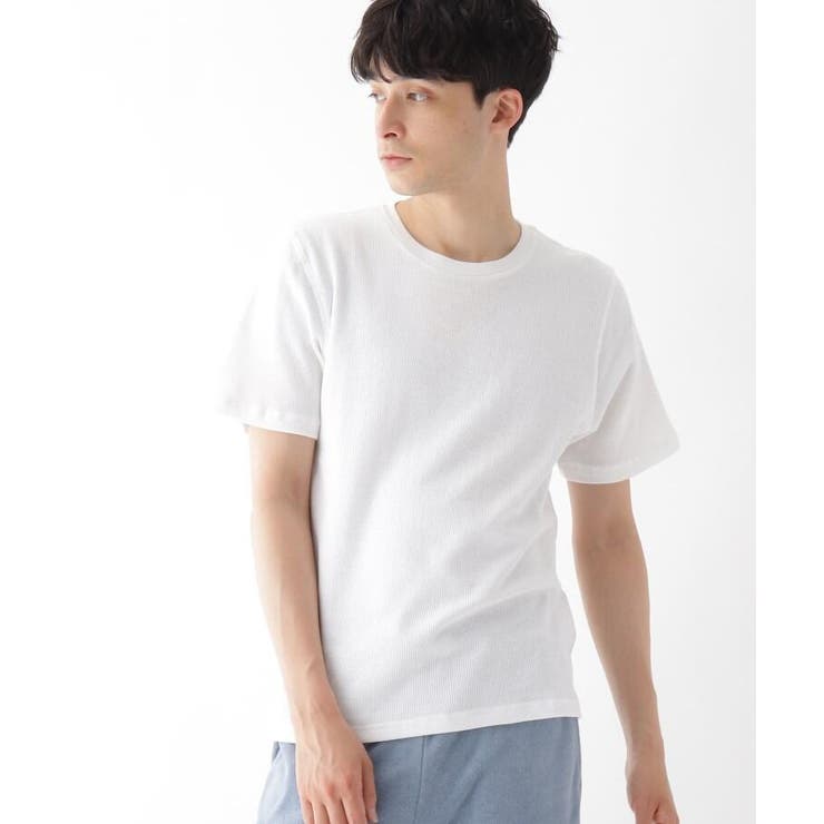 Otarie ワッフル クルーネック半袖tシャツ 品番 Wrdw Base Station ベースステーション のメンズ ファッション通販 Shoplist ショップリスト