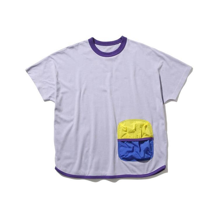 150-160】【持ち運び便利】ポケッタブル配色Tシャツ[品番：WRDW0149623]｜THE SHOP TK（ザショップティーケー ざ しょっぷてぃーけー）のキッズファッション通販｜SHOPLIST（ショップリスト）