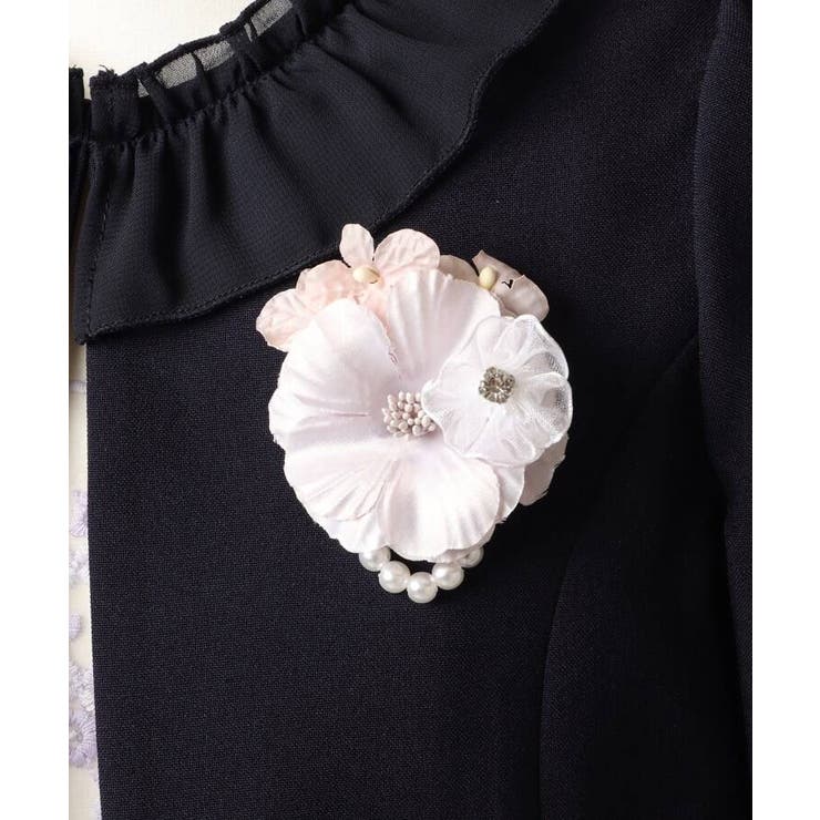 120・130/七五三/セレモニー】ペプラムボレロ&ワンピースアンサンブル  