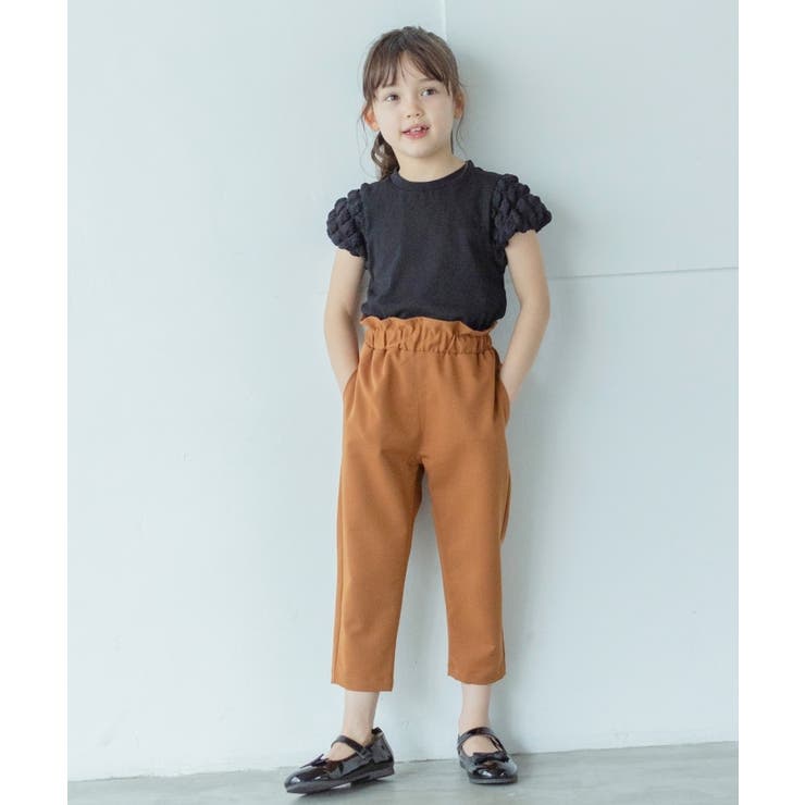 110-150】サス付クロップドパンツ[品番：WRDW0164048]｜THE SHOP TK