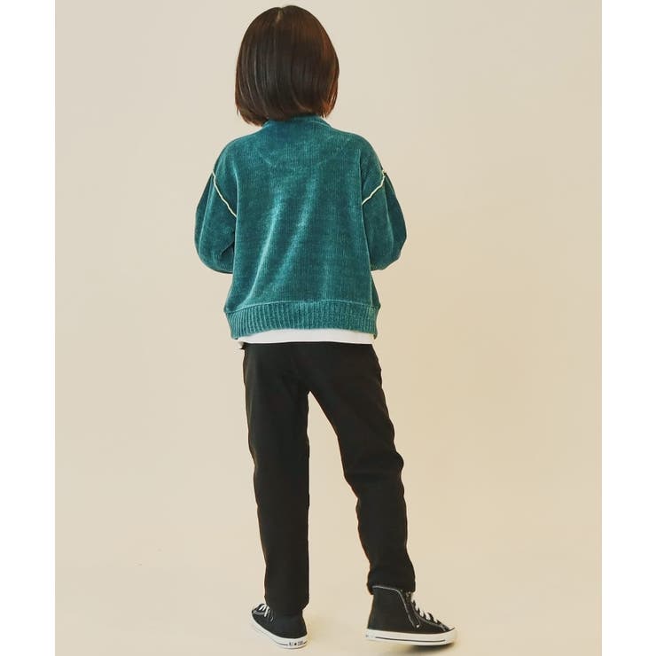 【100-160/親子リンク】カットモールカーディガン/洗濯機OK | THE SHOP TK | 詳細画像8