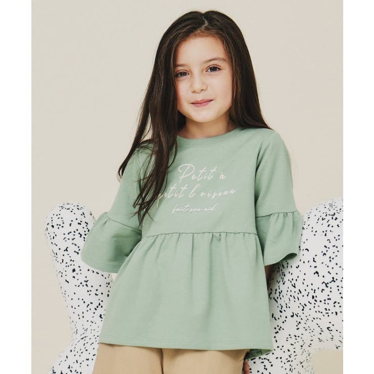 【110-150】ミニ裏毛ロゴチュニック | THE SHOP TK | 詳細画像3 