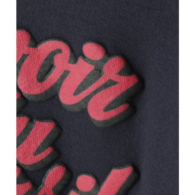 【110-150/裏起毛】ぷっくりロゴプルオーバー/洗濯機OK | THE SHOP TK | 詳細画像15 