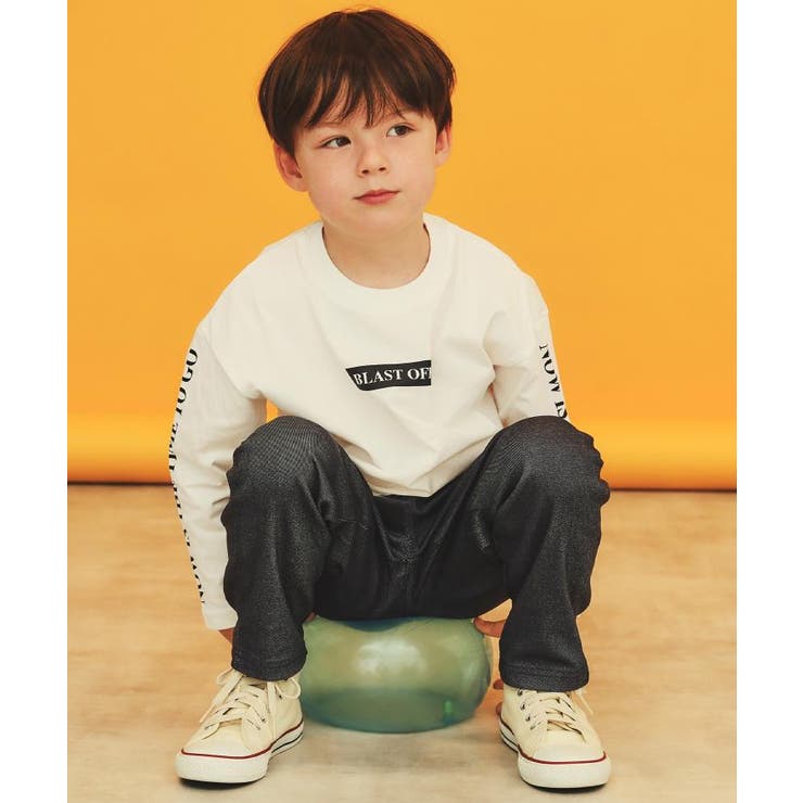 【110-160/洗濯機OK】のびーるパンツストレート | THE SHOP TK | 詳細画像2