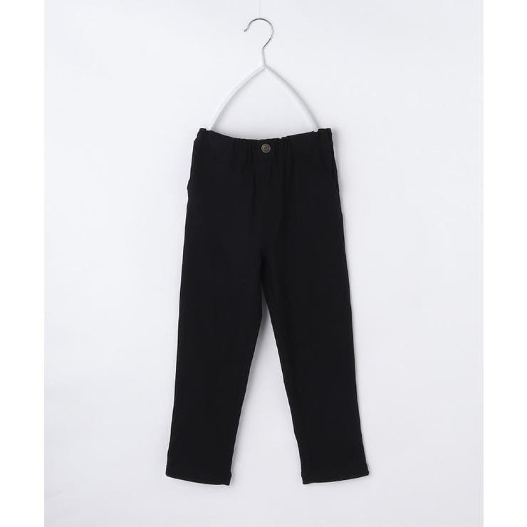 【110－160/裏起毛】あったかのびーるストレートパンツ/洗濯機OK | THE SHOP TK | 詳細画像30 