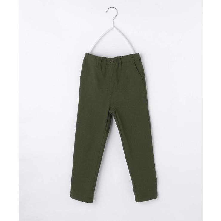 【110－160/裏起毛】あったかのびーるストレートパンツ/洗濯機OK | THE SHOP TK | 詳細画像32 