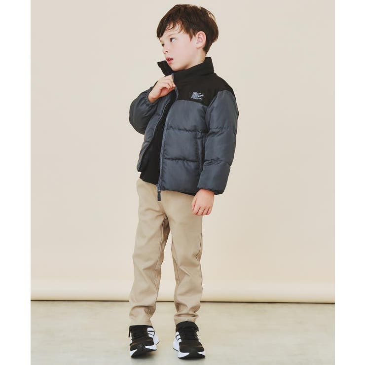 【110－160/裏起毛】あったかのびーるストレートパンツ/洗濯機OK | THE SHOP TK | 詳細画像20 