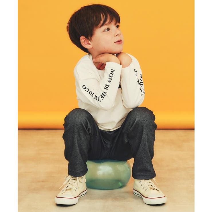 【110－160／6色展開】コットン長袖Ｔシャツ/洗濯機OK | THE SHOP TK | 詳細画像6 
