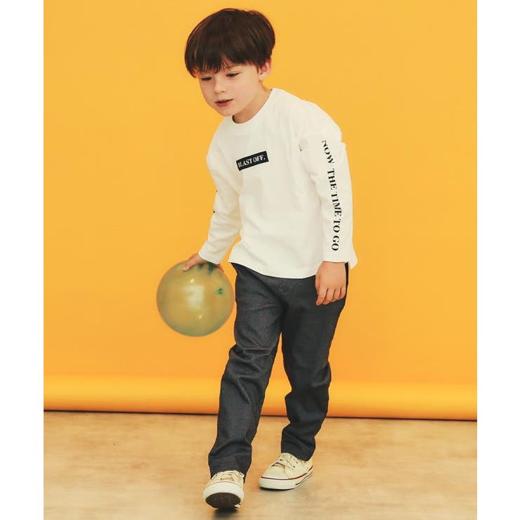 【110－160／6色展開】コットン長袖Ｔシャツ/洗濯機OK | THE SHOP TK | 詳細画像8 