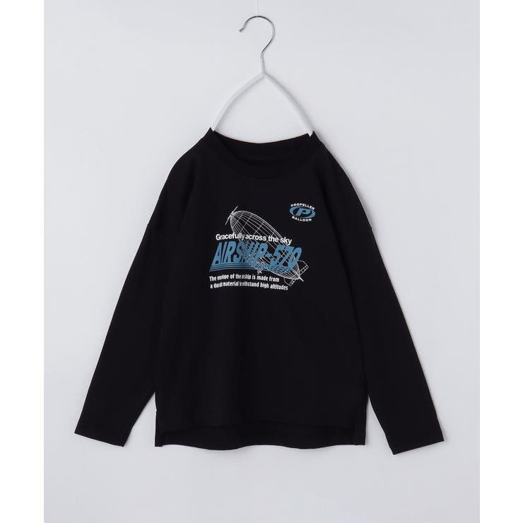 ブラック(119) | 【110－160／6色展開】コットン長袖Ｔシャツ/洗濯機OK | THE SHOP TK