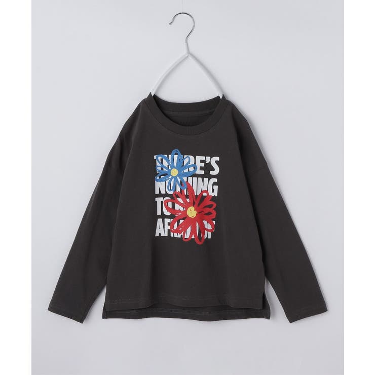 スミクロ(418) | 【110－160／6色展開】コットン長袖Ｔシャツ/洗濯機OK | THE SHOP TK