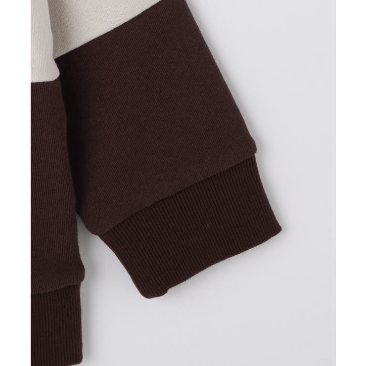 【110-160】バイカラーラガー裏毛プルオーバー | THE SHOP TK | 詳細画像14 