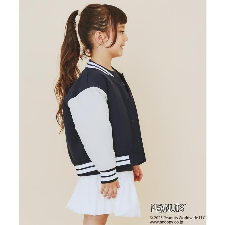 【110-160】PEANUTS / ピーナッツ 刺繡スタジャン | THE SHOP TK | 詳細画像5 
