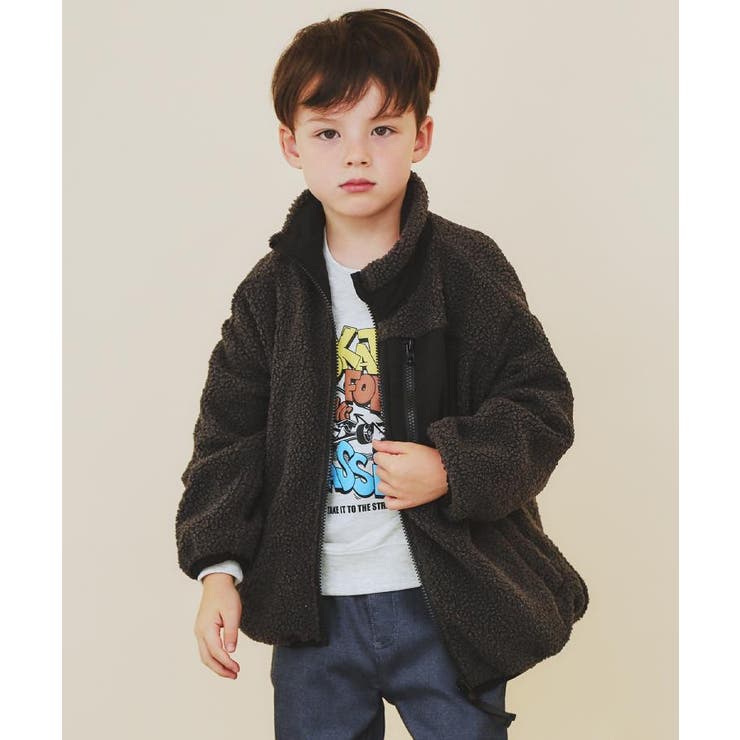 【110－160】ボアリバーシブブルゾン/洗濯機OK | THE SHOP TK | 詳細画像14 