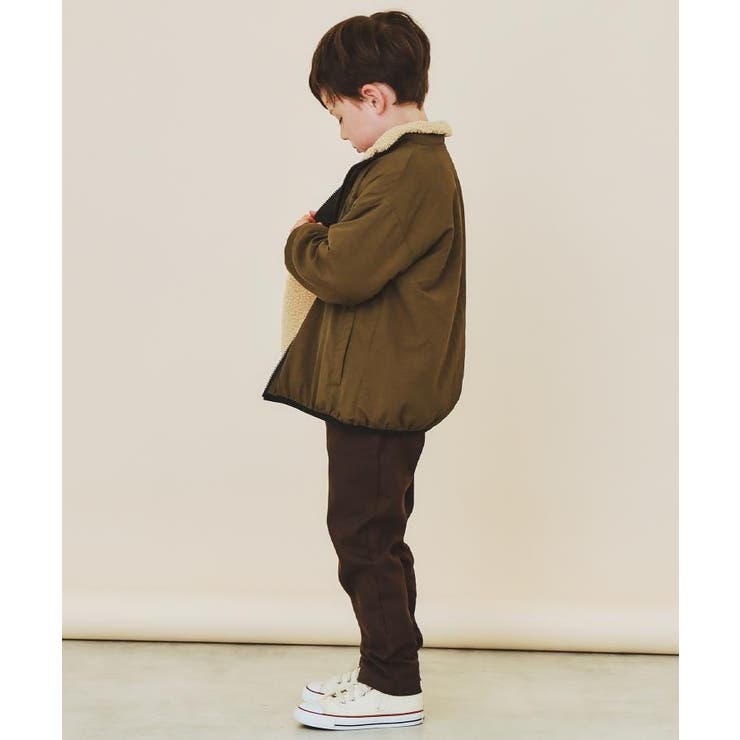 【110－160】ボアリバーシブブルゾン/洗濯機OK | THE SHOP TK | 詳細画像7 