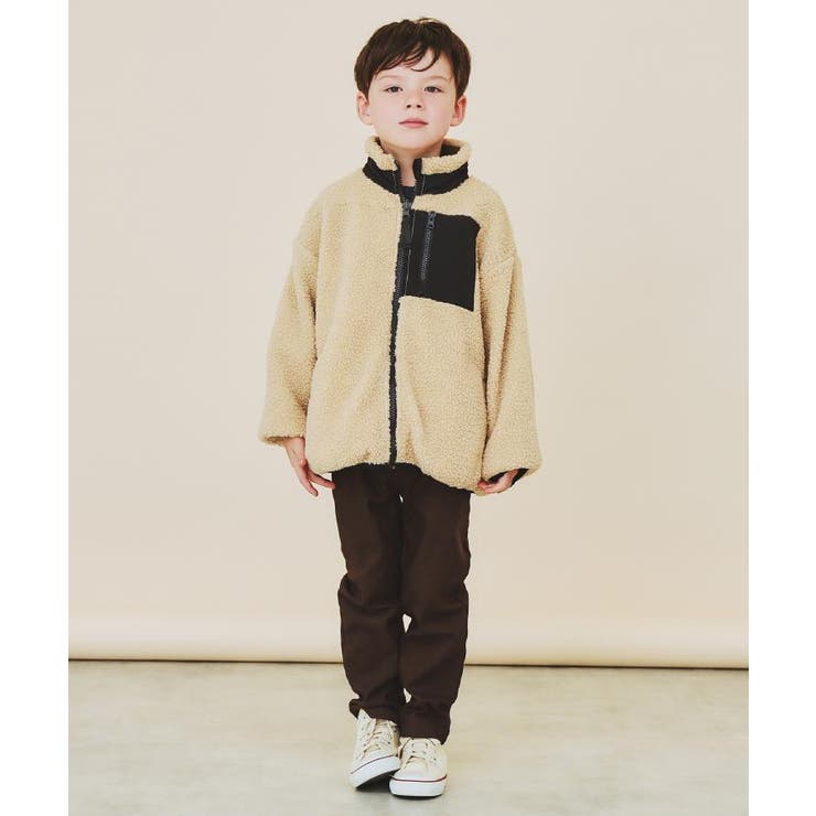 【110－160】ボアリバーシブブルゾン/洗濯機OK | THE SHOP TK | 詳細画像1 