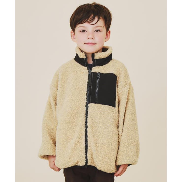 【110－160】ボアリバーシブブルゾン/洗濯機OK | THE SHOP TK | 詳細画像5 