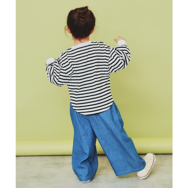 【110-150】ハートロゴパフ袖プルオーバー/洗濯機OK | THE SHOP TK | 詳細画像14 