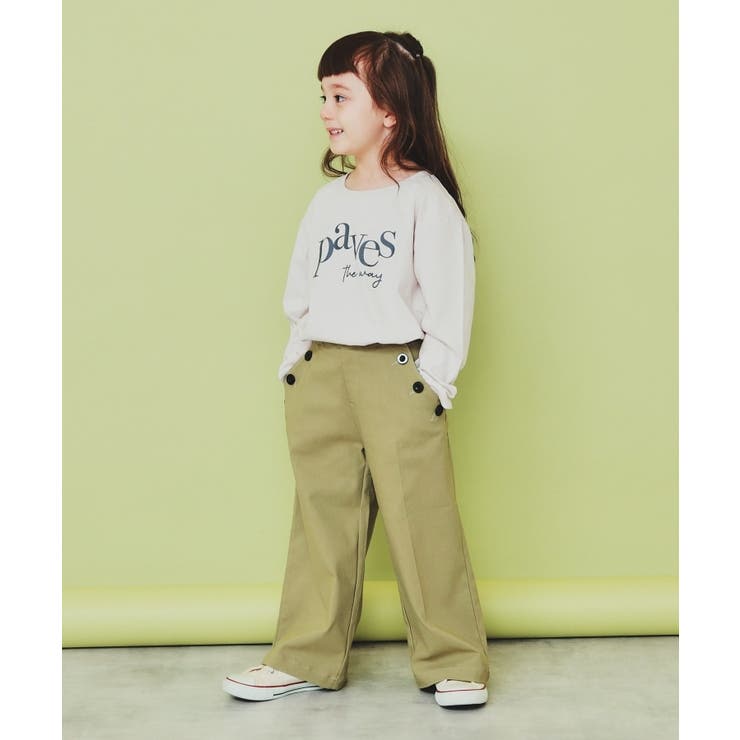 【120-150】ロゴプリントアソート長袖Tシャツ/洗濯機OK | THE SHOP TK | 詳細画像4 