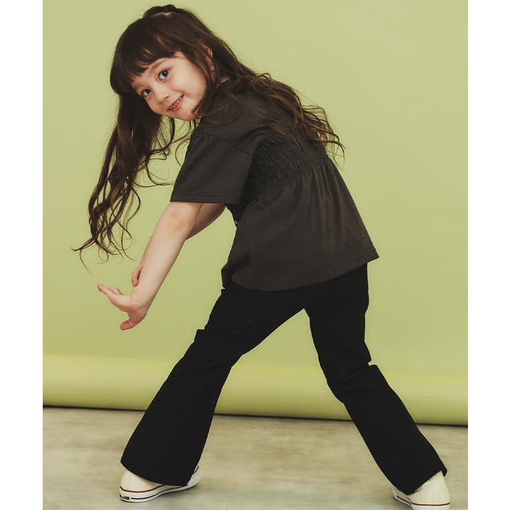 【110-150】のびーるフレアパンツ/洗濯機OK | THE SHOP TK | 詳細画像4 